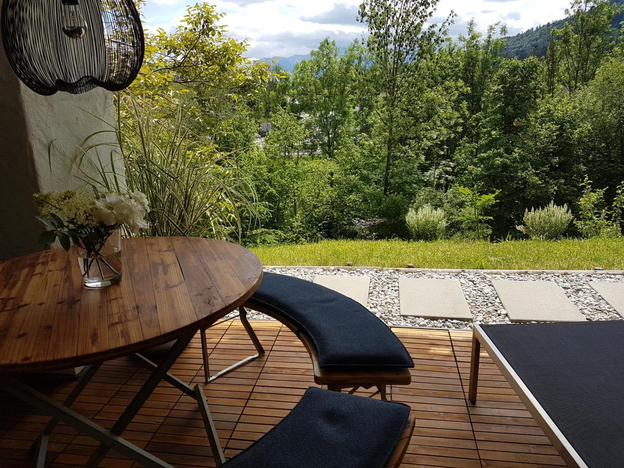 Exklusiver Souterrain - Zentral, Ruhig Mit Grosser Terrasse, Bergblick Und Privaten Sauna Zzgl 이멘슈타트임알가우 외부 사진